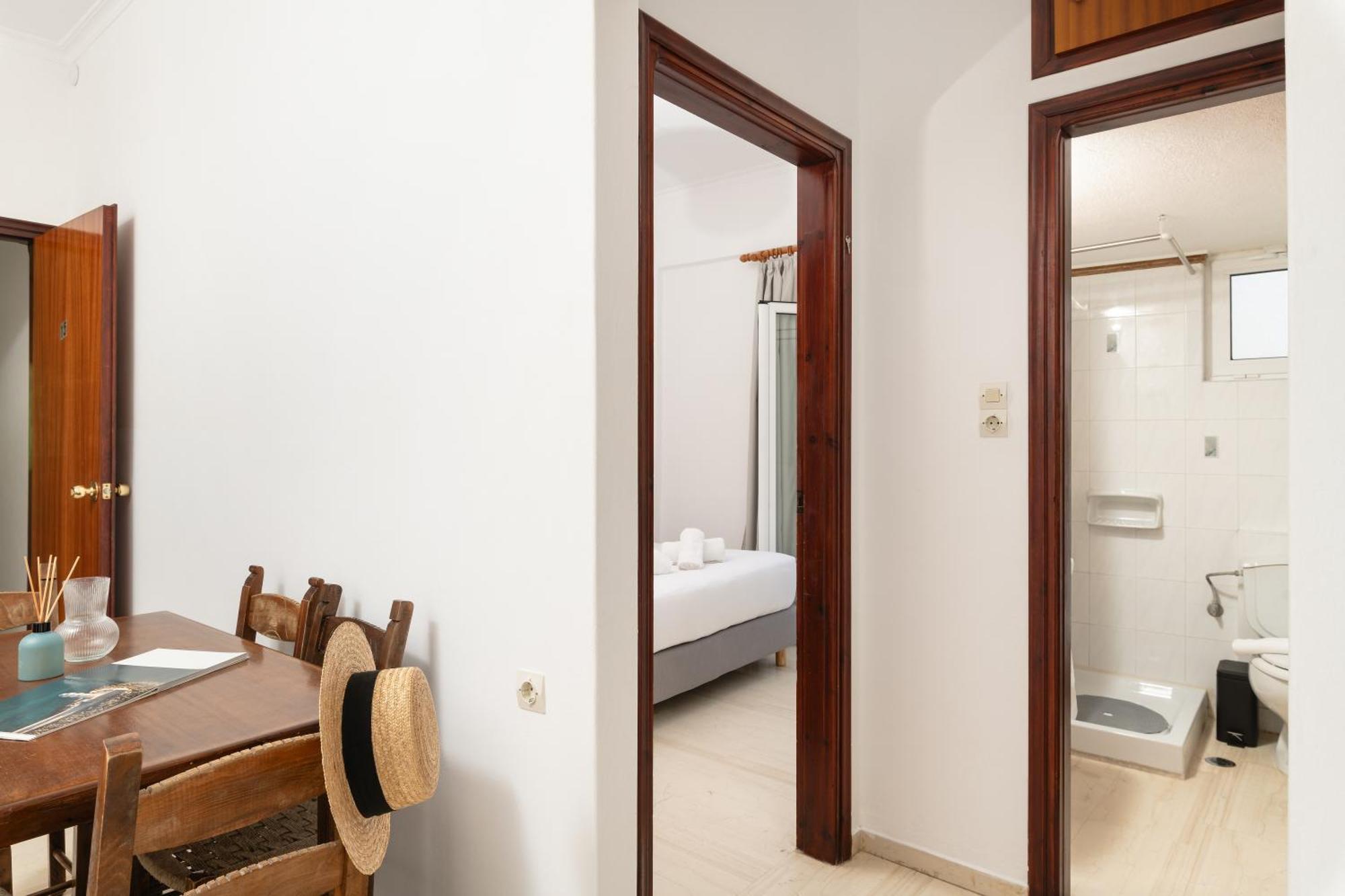 Thelesi Apartments Stalós Esterno foto